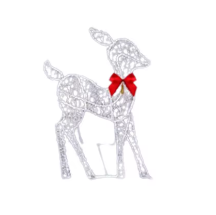 Renifery Świąteczne LED 3D