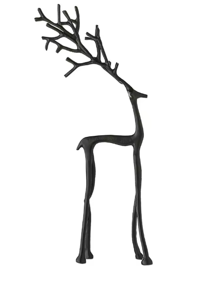 Nowoczesne Metalowe Renifery Dekoracyjne